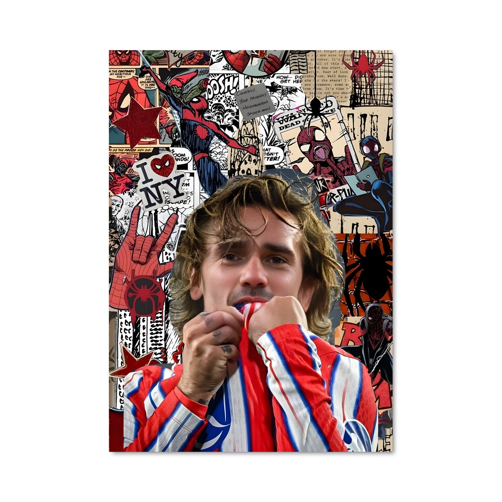Poster Graffiti Griezmann
